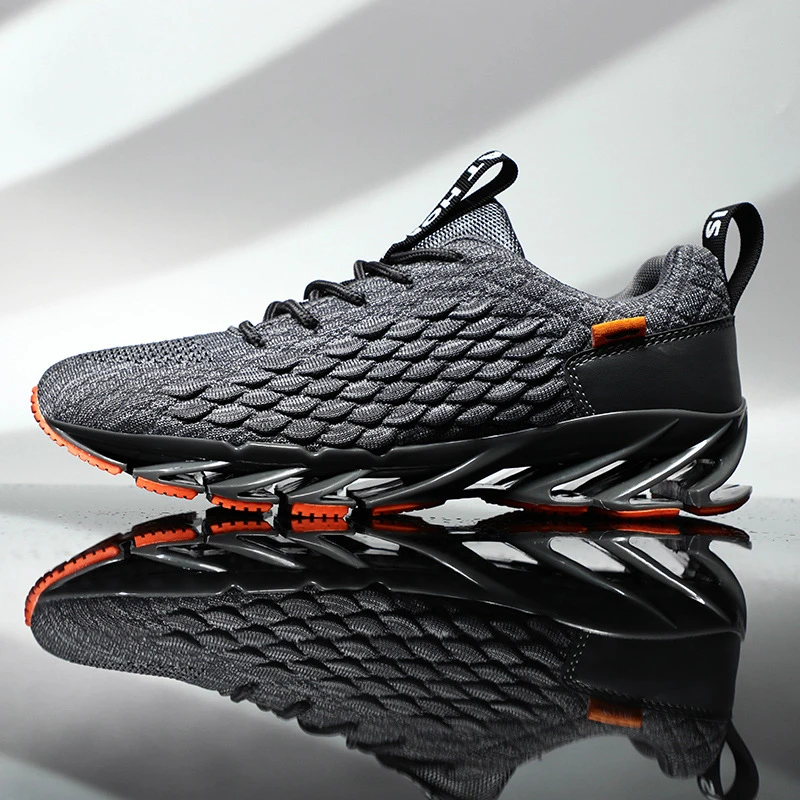 

2021 New Mens Shoes Designer Sneakers Men Flying Woven Trend Damping Mesh Casual Shoes Trainer Male Shoe Vulcanized Shoes Tennis