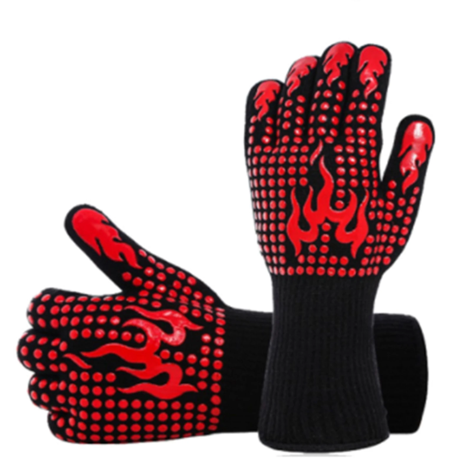 Термостойкие перчатки мягкие Нескользящие моющиеся удобные поглощающие талию