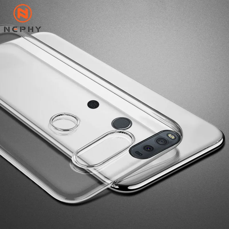 Силиконовый мягкий прозрачный чехол для LG G3 G4 G5 G6 G7 Stylus K10 V10 V20 G 3 4 5 6 7 V 20 K 10 Dual TPU на