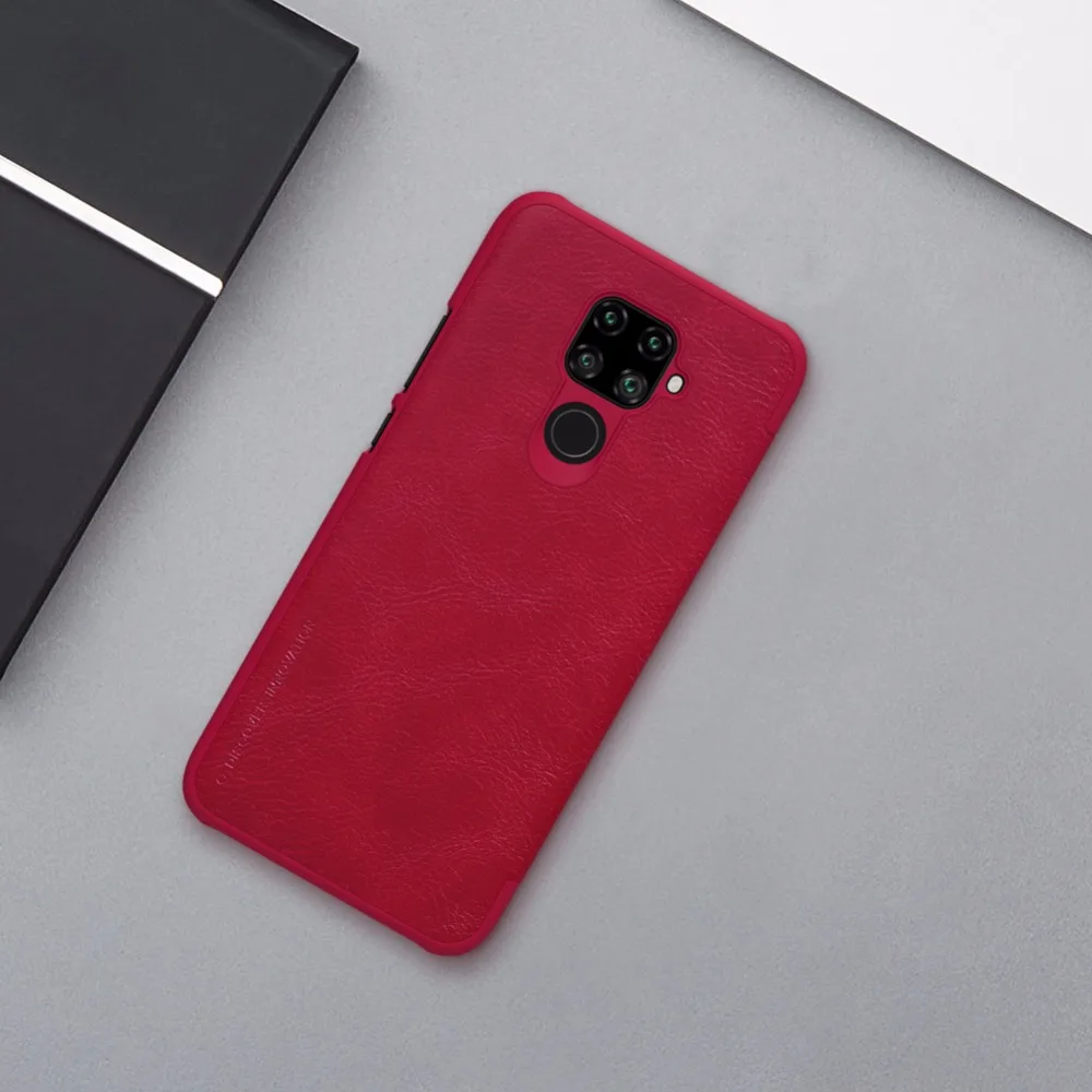 Кожаный чехол для huawei Nova 5i Pro Nillkin QIN, защитный флип-чехол, чехол-бумажник для huawei Nova 5i Pro