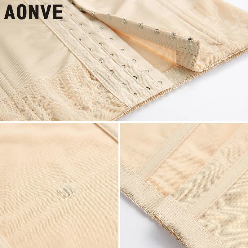 Waist trainer Sexy Lace Slimming Underwear Modeling strap 4 Steel bone Postpartu Body Shapewear Woman Black Lingerie Wedding