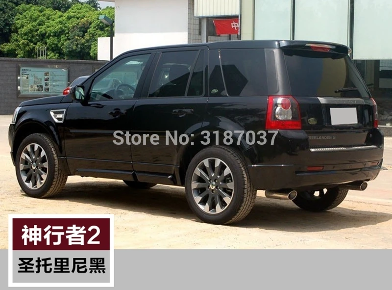 Для Land Rover Freelander 2 спойлер 2007-2014ABS пластиковый Неокрашенный искусственный задний