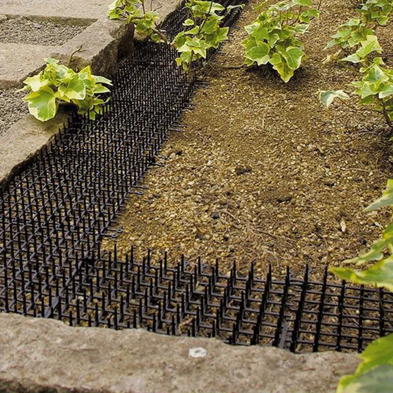 Домашние животные сдерживающий Открытый коврик против котов шипы для собак