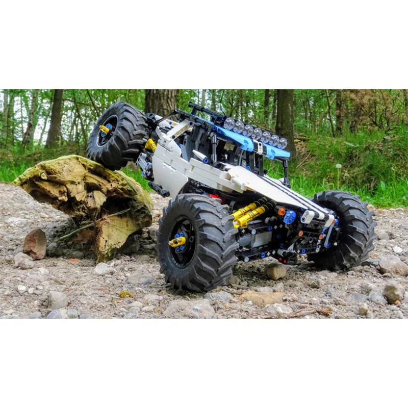 Строительные блоки Совместимые MOC-19517 DIY кирпичи 4WD RC багги с мотором 1912 деталей