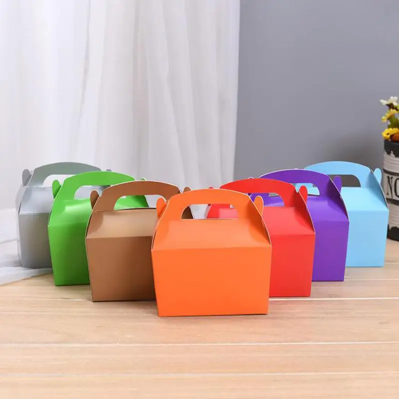 Wedding Birthday Baby Welcome Party Gift Packaging Creative Lunch Box Candy Chocolate Cake Gift Box