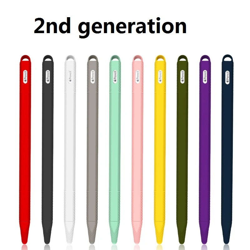 

Pencil Case Cover for Apple Pencil 1 2 Soft Silicone Protector 400PCS/LOT