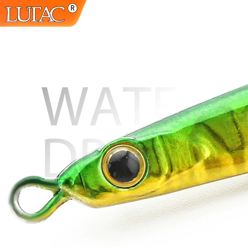 

80mm 30g Lutac Jig Lure Fishing Lead Pesca Artificial Tackle Metal Jerkbait