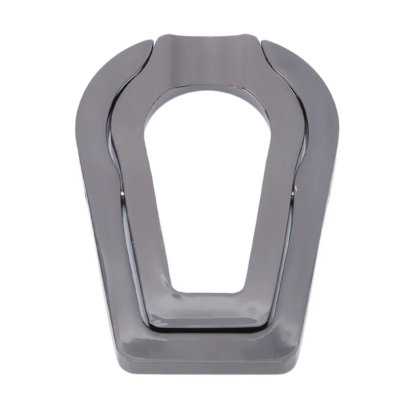 Новая мода Черный Серебряный складной из нержавеющей стали сигара курительная