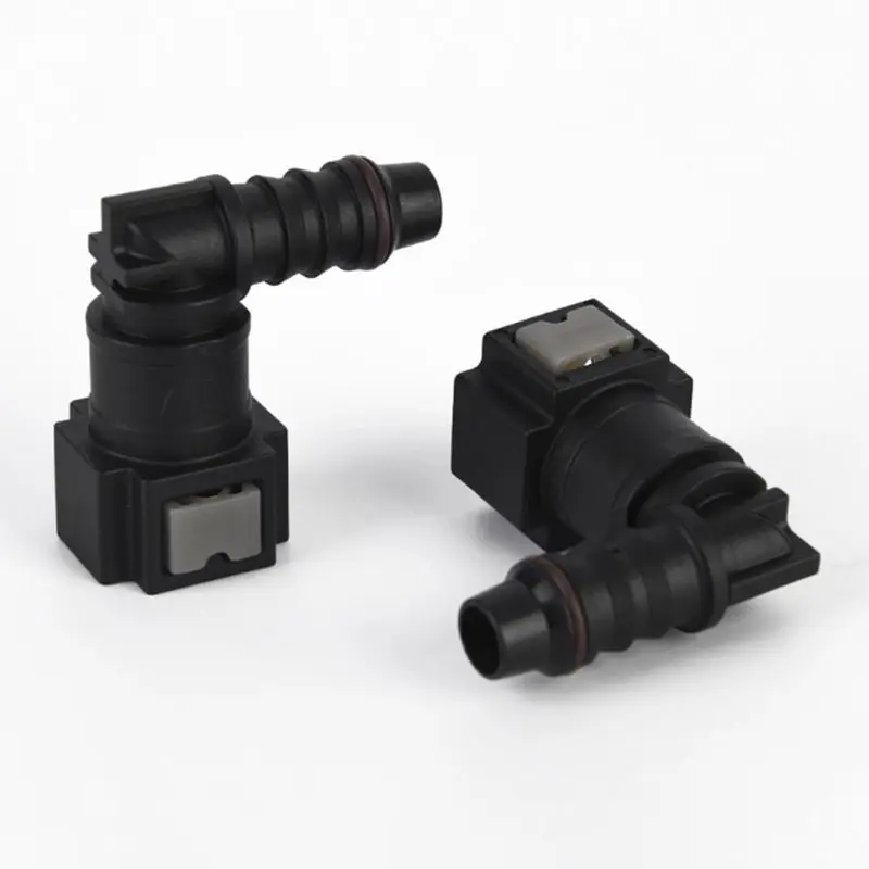Motorcycle Hose Coupler ID6 Female 7.89mm Elbow Fuel Line Quick Connector | Автомобили и мотоциклы