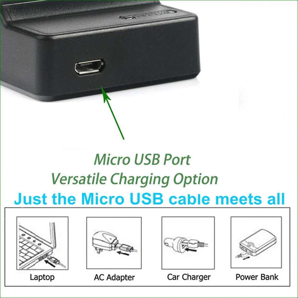 LANFULANG LI-50B LI50B Батарея (1 шт) и кабель с разъемом Micro USB для Зарядное устройство