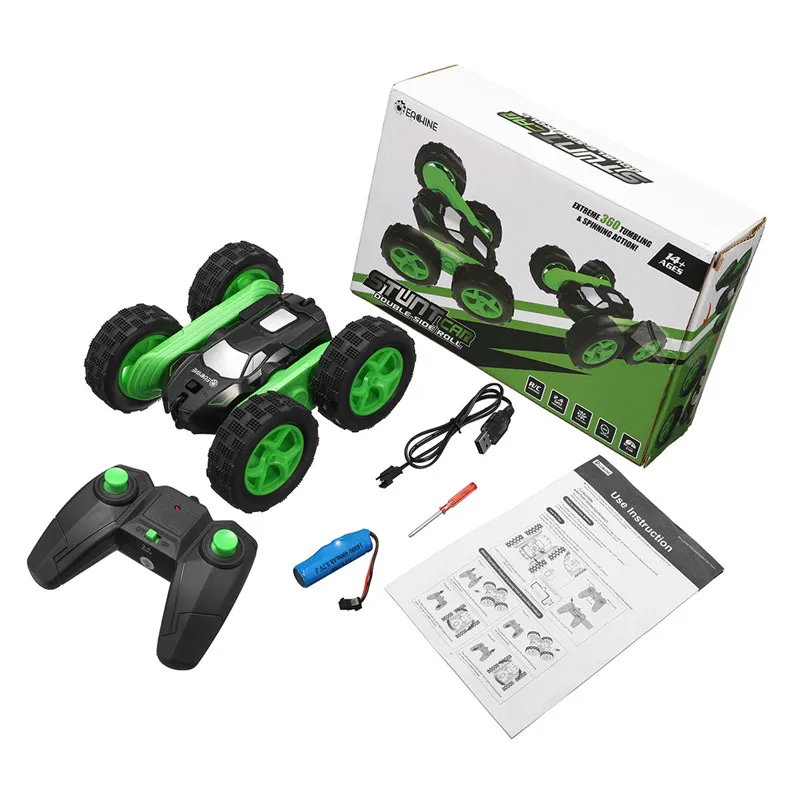 Eachine EC02 RC Автомобиль 2 4G 4WD трюк Дрифт деформация Багги ролл автомобиль 360 градусов