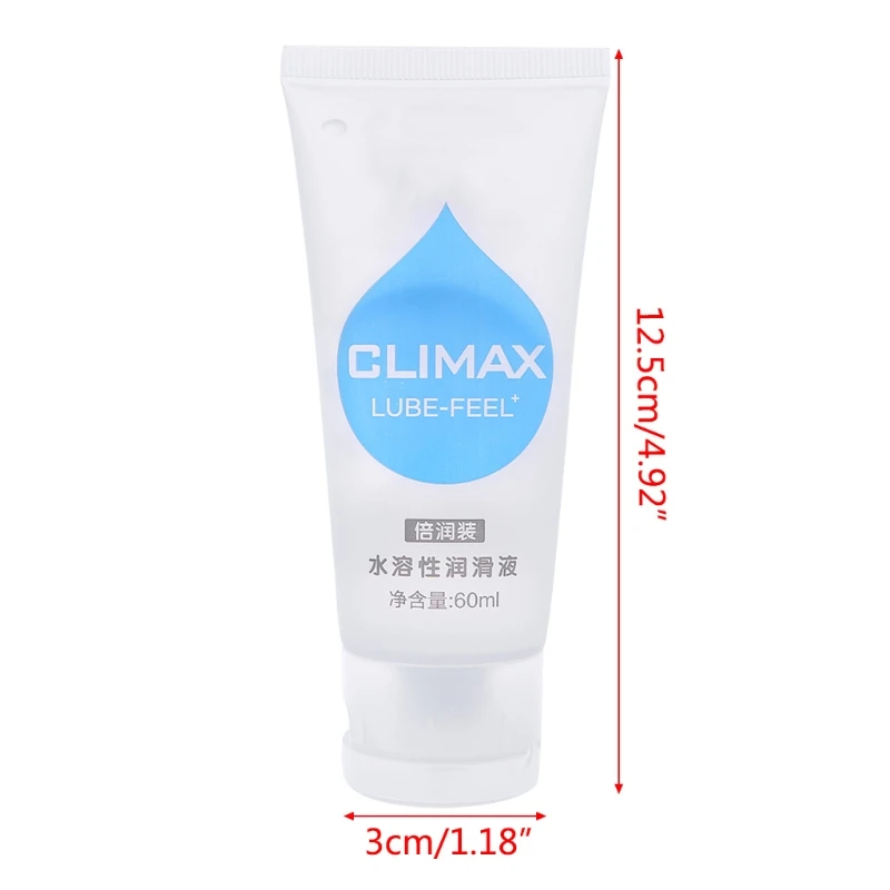 Гладкий гель на водной основе интимная Анальная смазка для мужчин и женщин 60 мл |