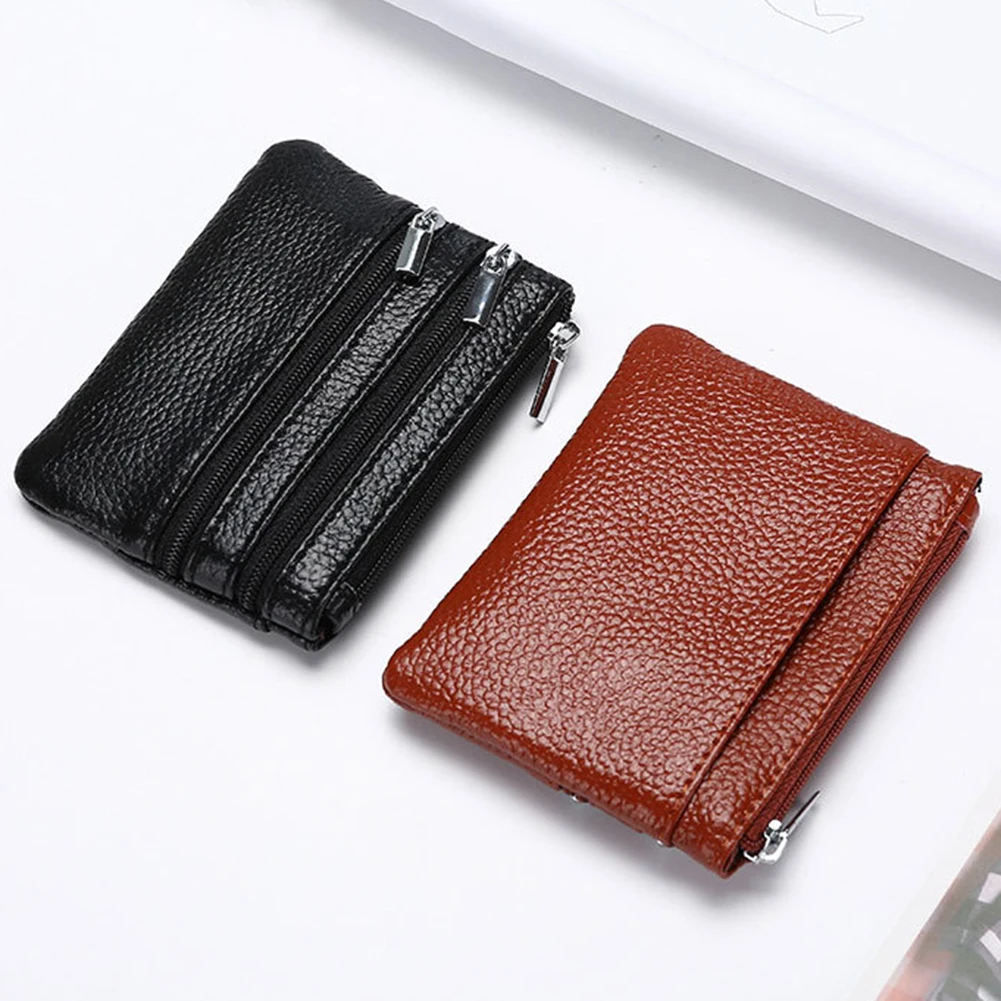 Женский однотонный кошелек на молнии с карманом для монет сумочка клатчи сумка