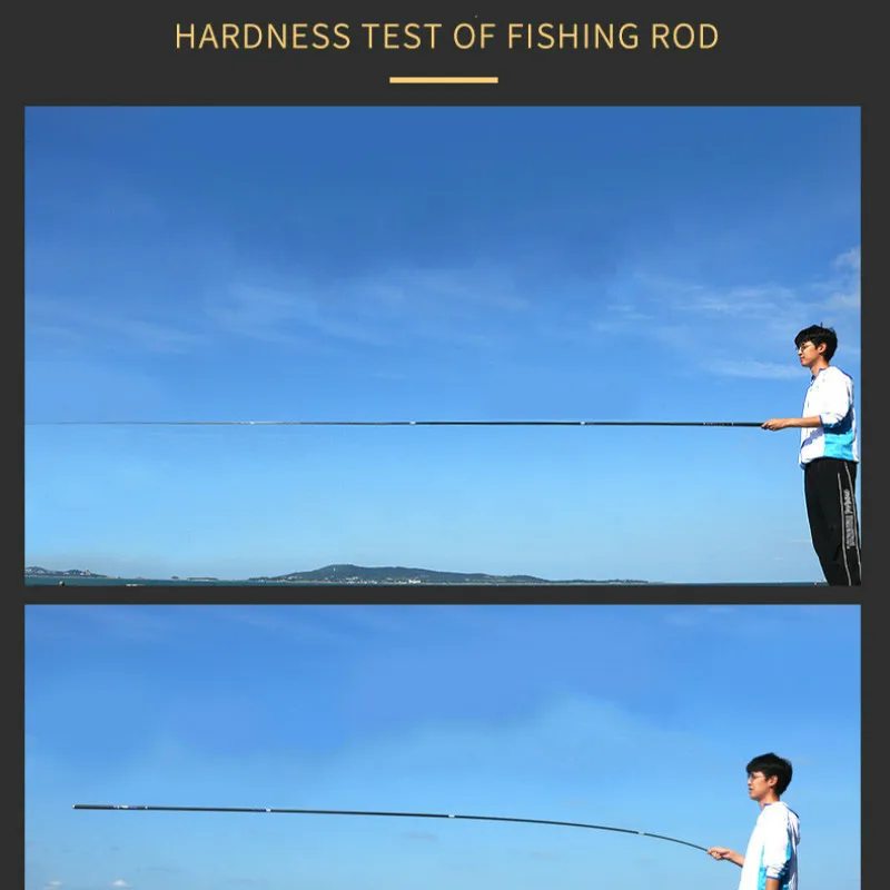 Carbon Hand Pole Taiwan Fishing Rod Ultra-light Super-hard 28-tune Black Pit Peche Carp Canne Vara De Pesca Gear | Спорт и