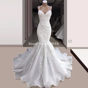 Elegant Mariage Wedding Dresses Mermaid Applique Sequins Floor-Length Women Dress Muslim Wedding Dress Bridal Gown Arabia Dubai Elegant Mariage Wedding Dresses Mermaid Applique Sequins Floor-Length Women Dress Muslim Wedding Dress Bridal Gown Arabia Dubai