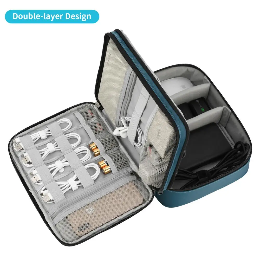 Электронный дорожный органайзер для кабеля Gonex сумка хранения с ремешком