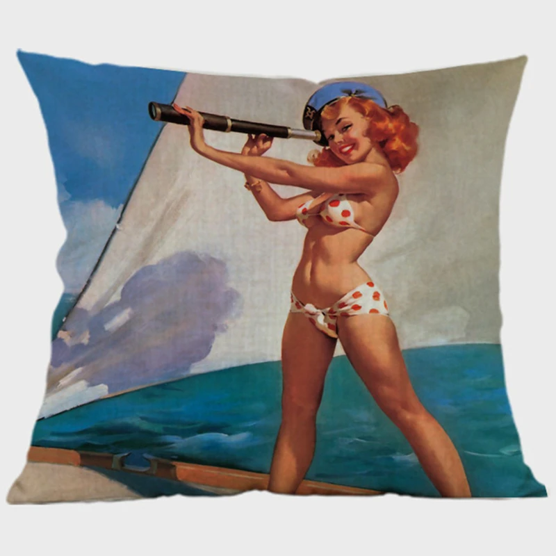 Скандинавская пикантная женская красивая пухлая подушка для девушек в стиле