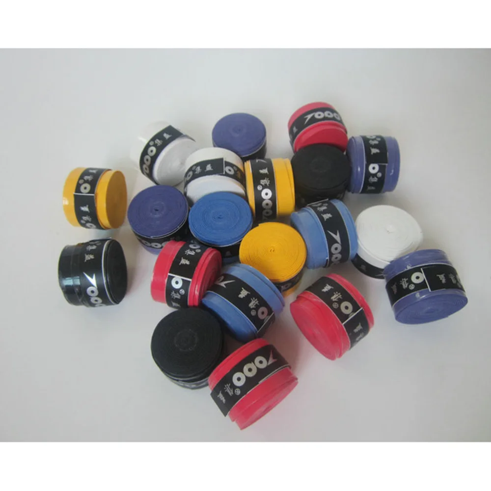 

60pcs Replacement Anti-slip Racket Overgrips Over Grips Tennis Badminton Squash Racquet Tape Grips (Mix Colors)