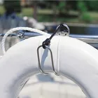 Аксессуары для лодки морской спасательный круг из нержавеющей стали с кольцом-держателем для спасательных буев