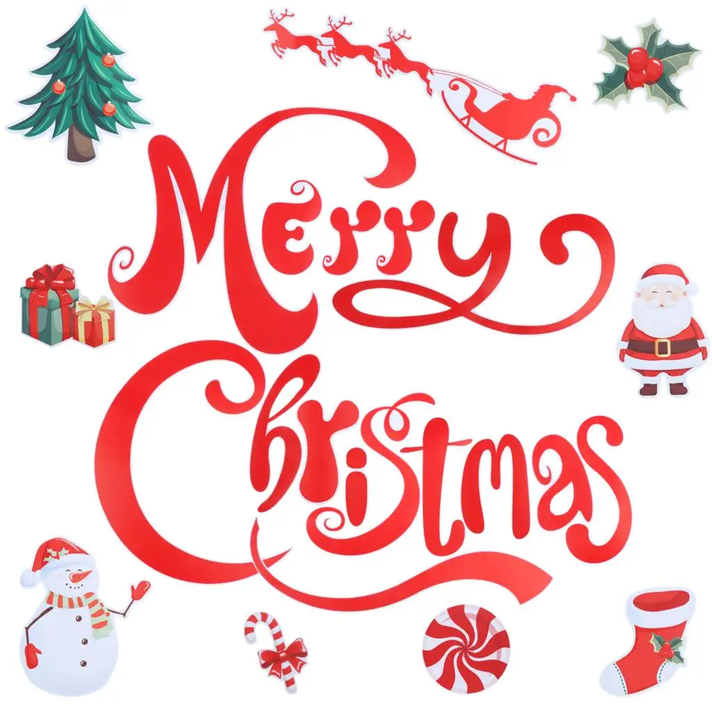 

Рождественское украшение для гаражной двери, уличные магнитные наклейки «сделай сам» на Рождество, товары для праздников