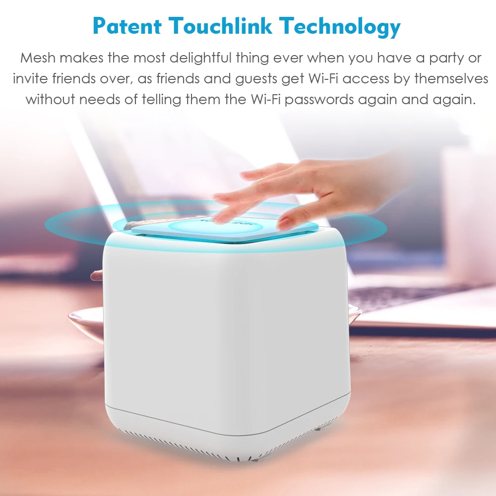 Wavlink Гигабитный беспроводной Wi Fi роутер 1200 Мбит/с 5 ГГц весь дом покрытие сетка WiFi