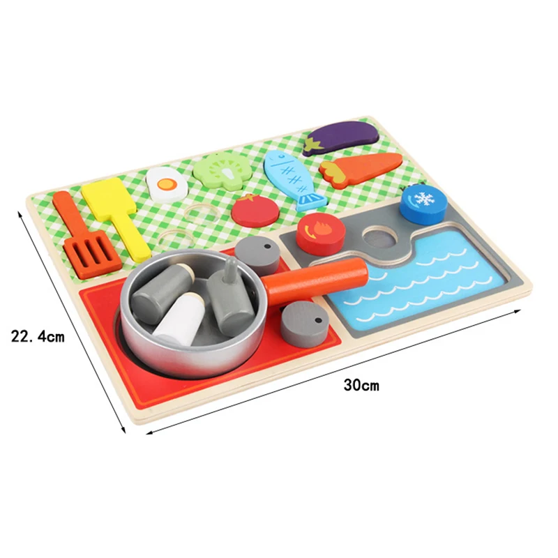 Детский игровой домик реальная жизнь детские деревянные кухонные игрушки горшки