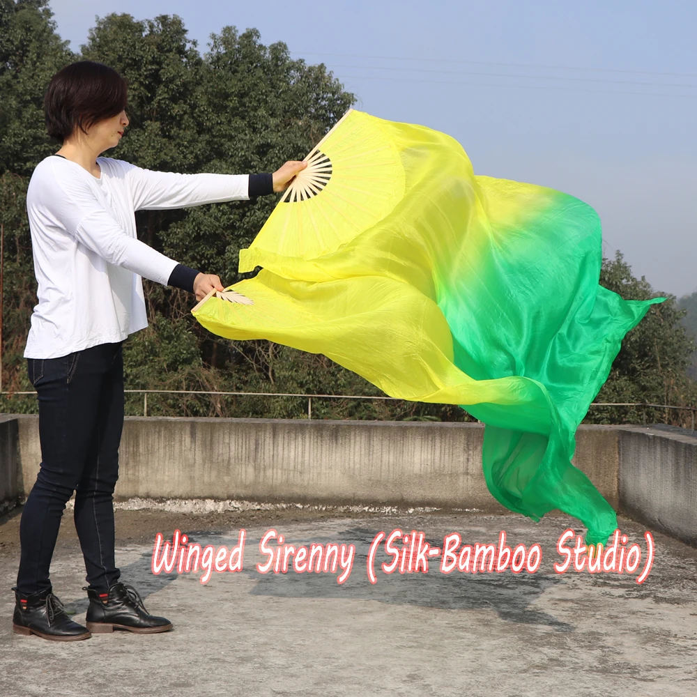 Желтый градиент к зеленому цвету 1 пара (1 шт. правой + слева) 5 м * 0 9 (59 &quot* 35&quot)