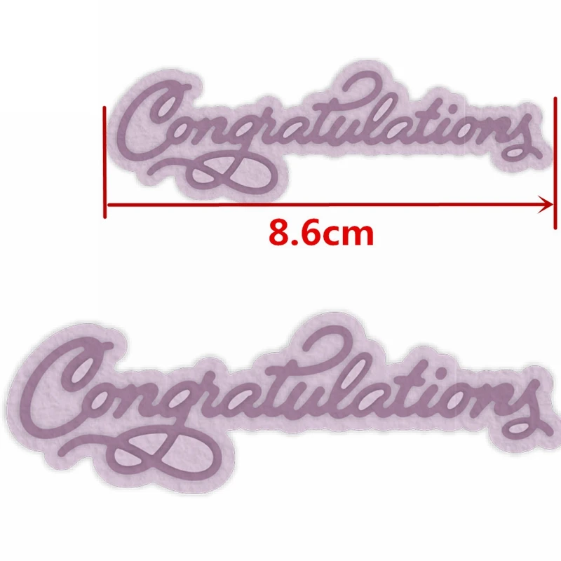 Поздравляем металлические штампы трафареты поздравляем фраза высечки для