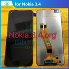 ЖК-экран для Nokia 3,4 1288, ЖК-дисплей для Nokia TA-1285, TA-1283, TA-1333, ЖК-дисплей в сборе, сенсорный экран, дигитайзер TA-1340, TA-