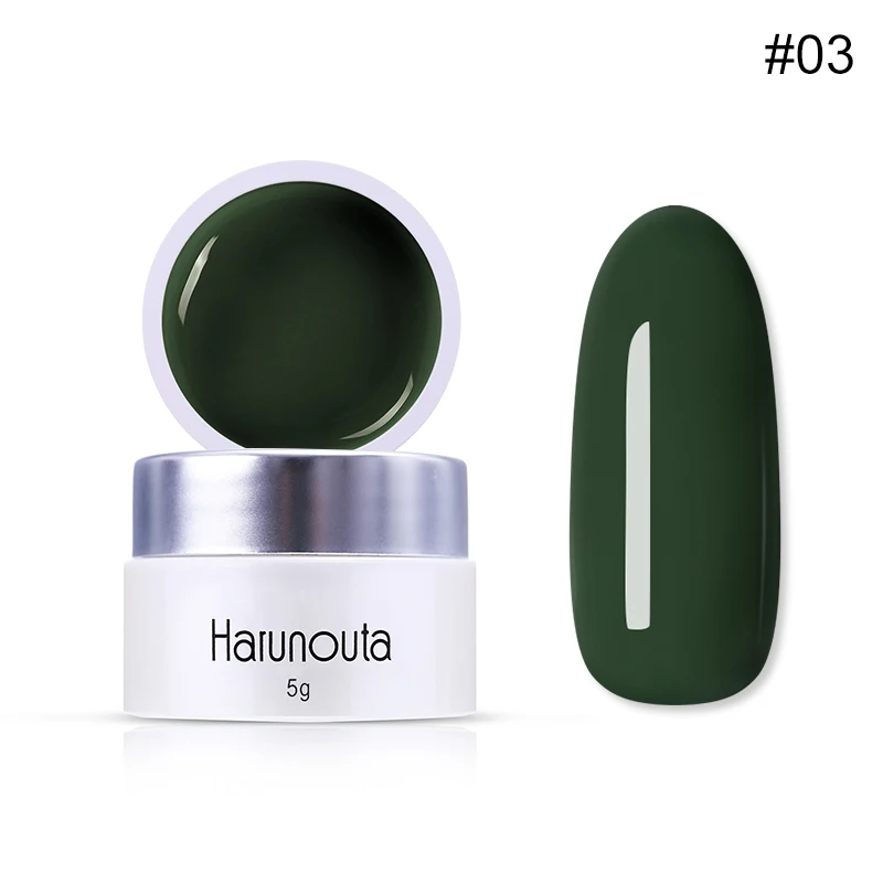 36 Harunouta 5D Гель-лак для резьбы, впитывающий УФ-гель, резной лак для дизайна ногтей, моделирование маникюра, сделай сам, цветущий дизайн, гель для рисования - Цвет: 36