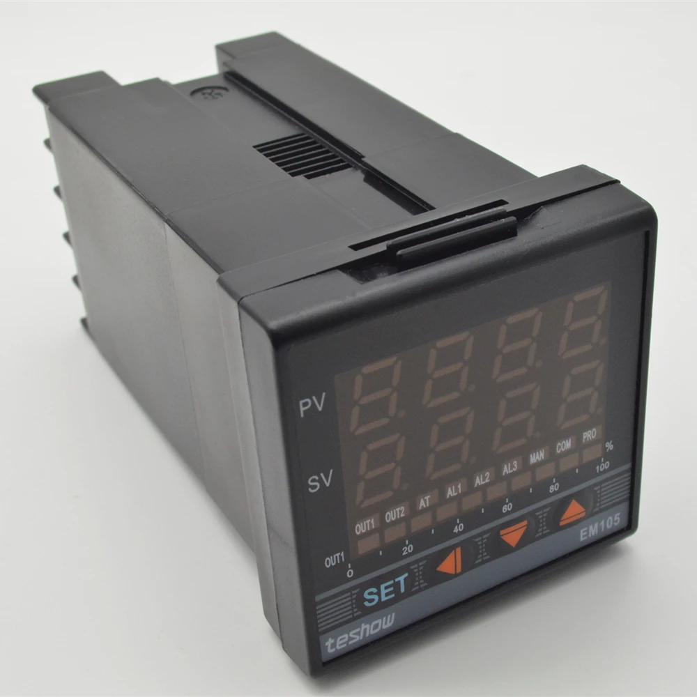 Светодиодный интеллектуальный цифровой ПИД-регулятор температуры TESHOW EM105/TS81E