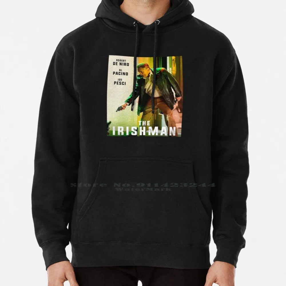 

Iirishman Hoodie Sweater 6xl Cotton The Irishman Movie Film Netflix Scorsese Al Pacino Robert De Niro Joe Pesci Graphic