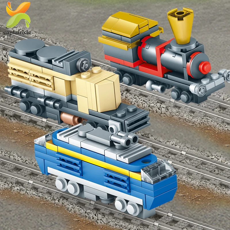 354 шт город скоростной поезд трек Строительные блоки Набор создатель грузовой