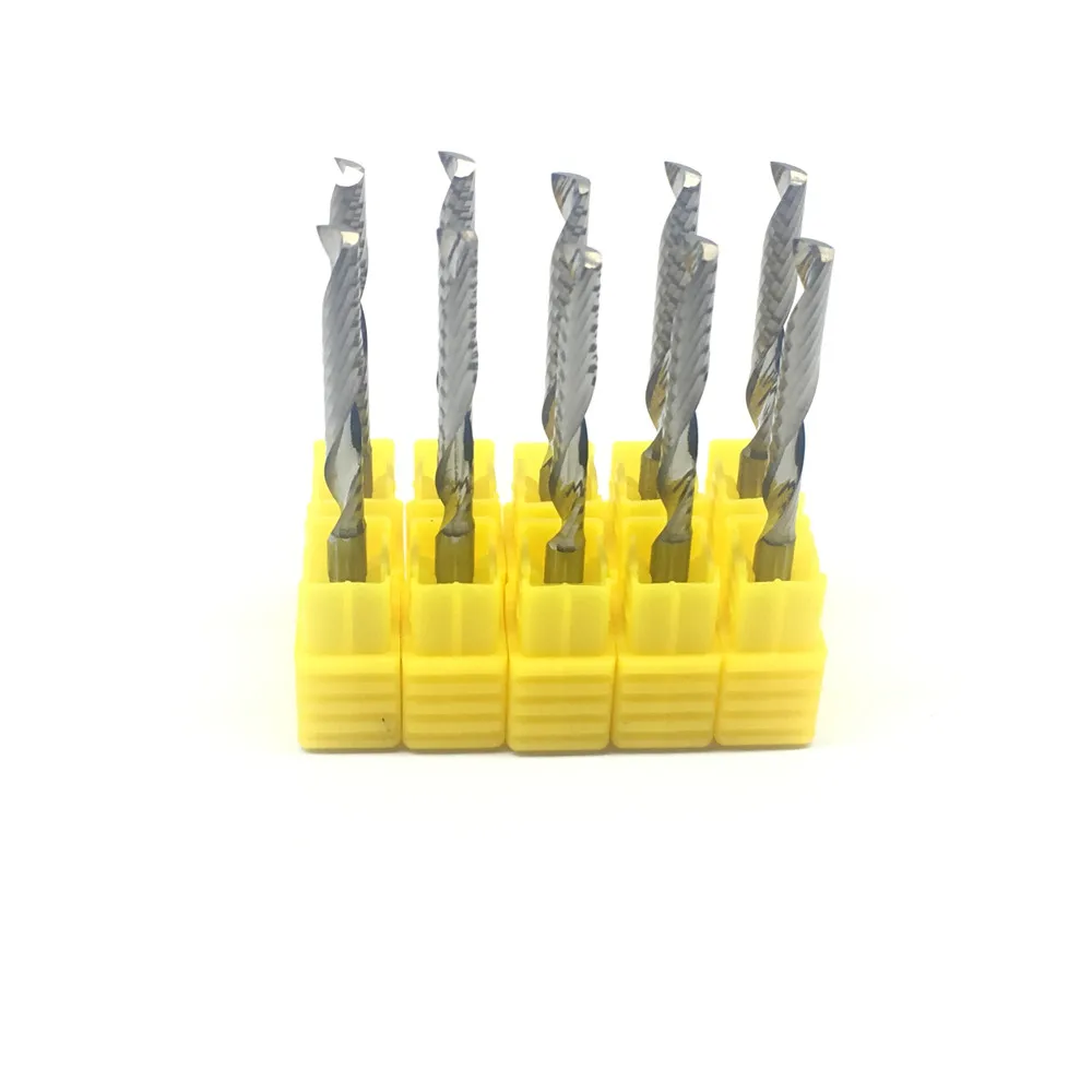 1 шт. спираль с одной канавкой 4 мм 32 Длинный Деревянный Фрезерный резак