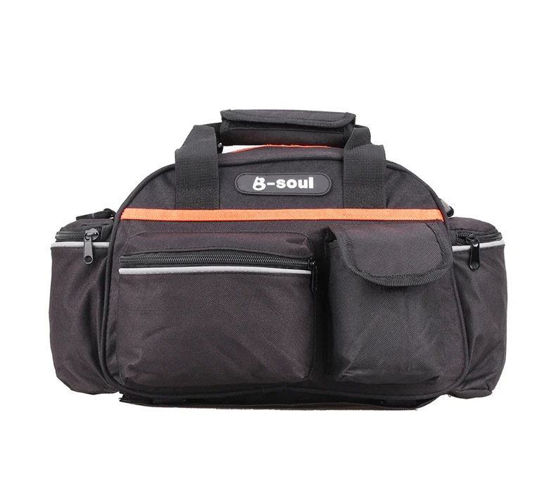 15L Bicycle Rear Bags Panniers Cycling Seat Rack Storage Trunk Handbag Mountain Road Bike Bags Foldable Riding Bag XA103-1Q