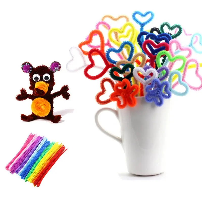 

Urijk 10pcs/set Educational Toys Creative Children Puzzle Twist Stick Children Toy Animal Kindergarten Handmade Material