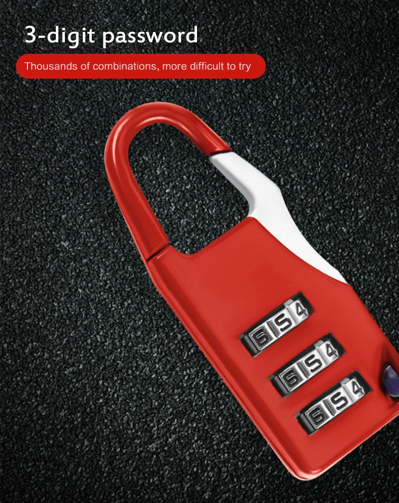 

Motorcycle Helmet Lock Steel Cable Luggage Lock Bicycle Lock Mini Password Lock Motorcycle Equipments Security Helmet Lock