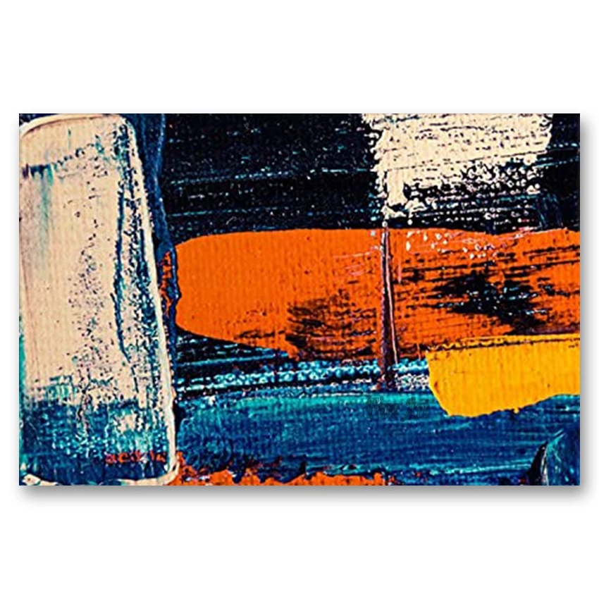 

Бесплатная доставка 100% ручная роспись Большая картина маслом современная абстрактная красочная живопись Настенная живопись гостиная спал...