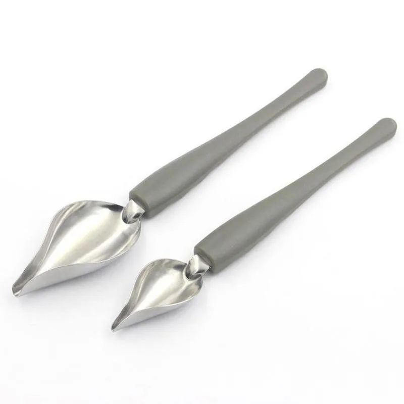 

S/L Карандаш шеф-повара для украшения торта, кофе, стальной декоративный карандаш шеф-повара для десертов, противоскользящие аксессуары, инс...