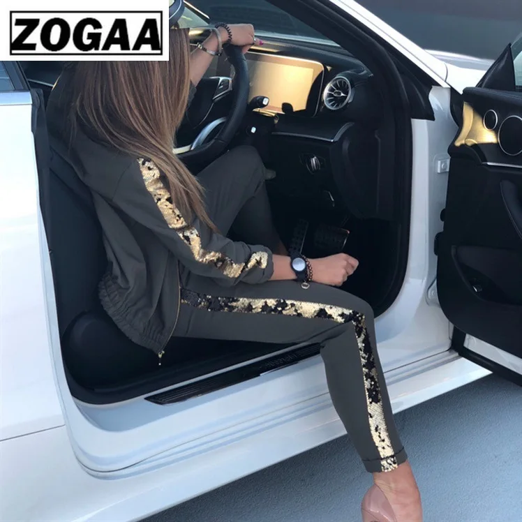 Весна 2020 новинка женский спортивный костюм Европа Америка повседневная куртка с