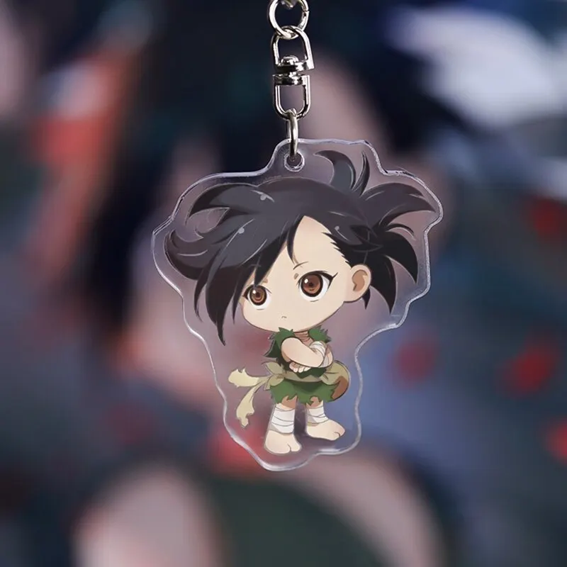 

1Pcs New Anime Dororo Hyakkimaru Cosplay Charm Keyring Acrylic Keychain Phone Pendant Decor Boy Girl's Party