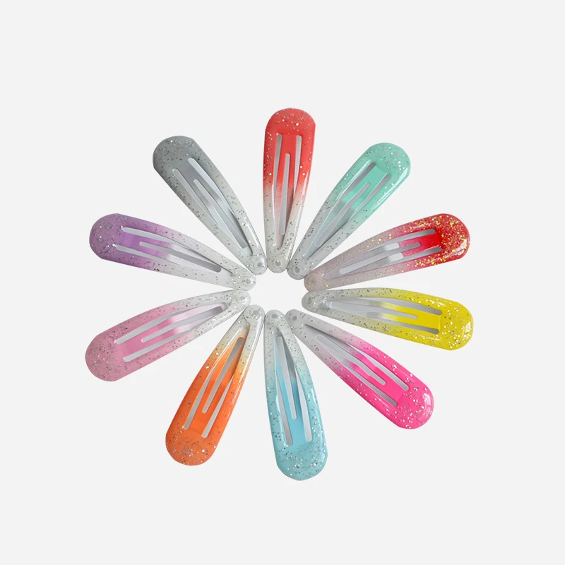20 шт./лот аксессуары для волос заколка градиентный цвет в Корейском стиле заколки