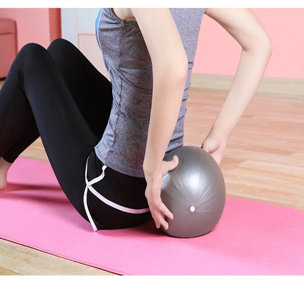 

HOT 25cm Yoga Ball Exercise Gymnastic Fitness Pilates Ball Balance Exercise Gym Fitness Yoga Core Ball Indoor Training Yoga Ball