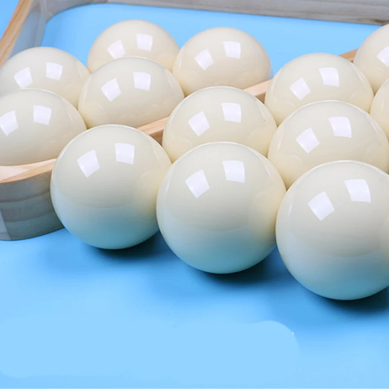 Бильярдный мяч с 6 красными точками стандартный бильярдный белый тренировочный QW