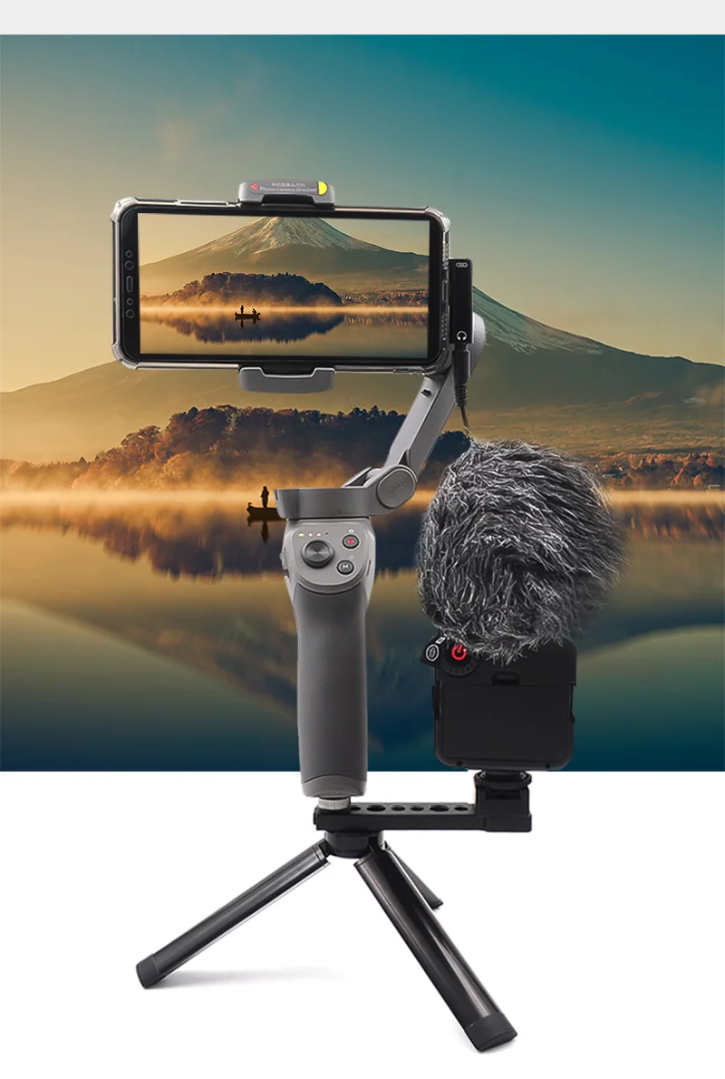 Для DJI OSMO Mobile 3 Аксессуары удлинитель держатель адаптера 1/4 винт кронштейн крепление для DJI OSMO Mobile 2 ручной карданный