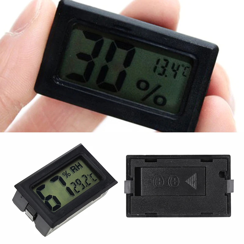 

Цифровой ЖК-монитор температуры и влажности, высокоточный термометр-гигрометр, беспроводной комнатный инструмент