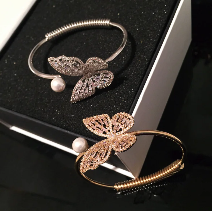 Женские роскошные модные яркие стразы серьги драгоценный камень кольцо бабочка