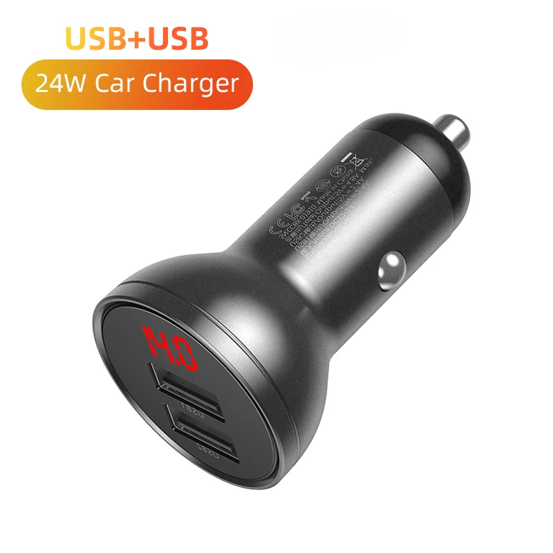 

Автомобильное зарядное устройство RYWER USB 65 Вт PD, быстрая зарядка 4,0 QC 3,0 Type C, зарядное устройство для IPhone 12 Xiaomi Samsung MacBook