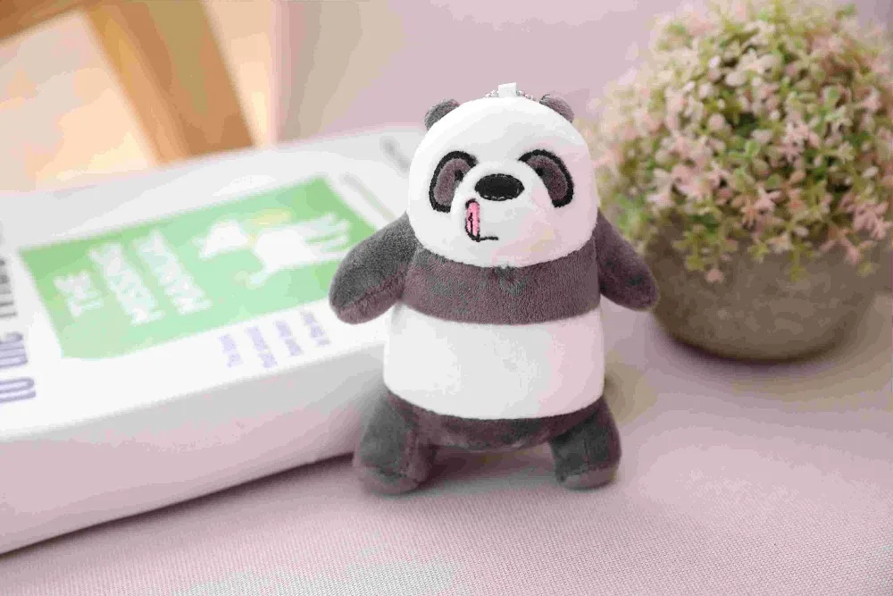 Kawaii мы вся правда о медведях подвеска с мягкой игрушкой Носки с рисунком медведя из мультика мягкие гризли белый медведь серого цвета с изображением белого медведя, брелок в форме куклы для детей подарок на день рождения