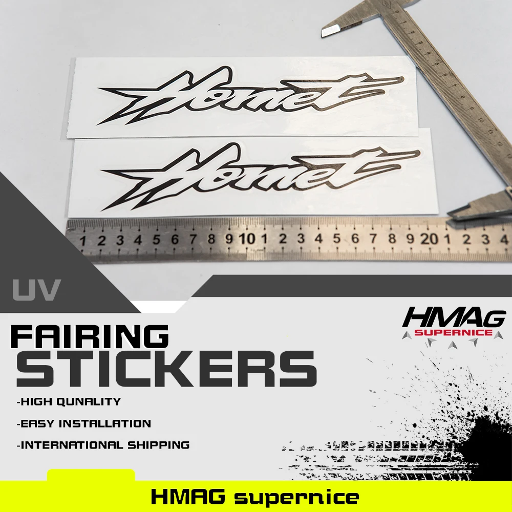 

For HONDA Hornet 600 Hornet600 Motorcycle Fairing Upper Fairing Decals Stickers 3M Sticker 1Pair